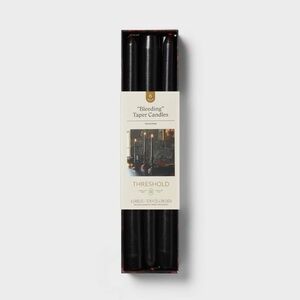 6pk nwt Bleeding Taper Candle Set - Threshold